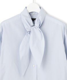 23区 L CANCLINI スカーフ ディテール シャツ