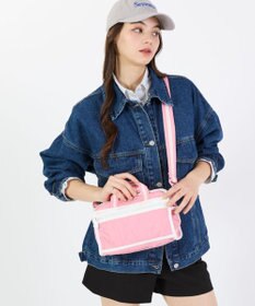 LeSportsac MINI DUFFEL CROSSBODY/スペクテイターピオニーピンク