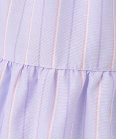 ANY KIDS ストライプ シャツ ワンピース