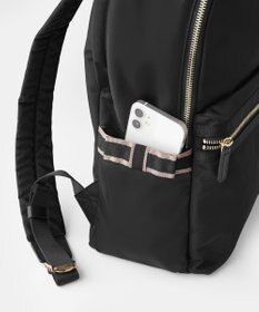 TOCCA 【A4サイズ対応・撥水・PCポケット付き】SIDE RIBBON BACKPACK バックパック