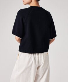 Paul Smith コットンアイレット ショートスリーブ カーディガン