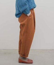 muuc トリプルクロス タックパンツ｜軽くてふっくらした三重織り生地・セットアップ可能