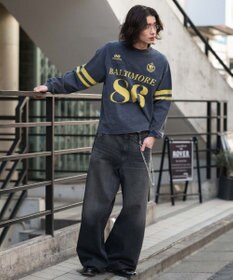 WEGO 【ユニセックス着用ITEM】ナンバリングT（長袖）