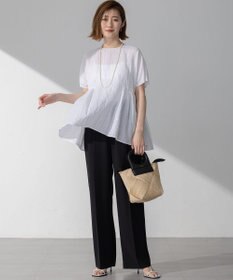 23区 VIOLAｄORO アバカ メッシュ  2WAY バケットバッグ