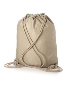 UNBILLION ペルケ perche / ナイロン×牛革ドローコード2wayナップサック