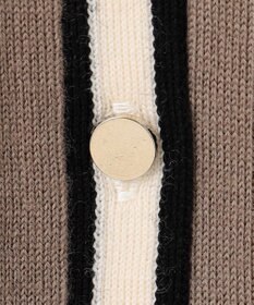 J.PRESS LADIES L 【洗える】トリムツイン ニット