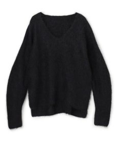 uncrave アルパカニット Vネックトップス