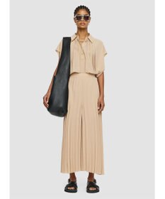 JOSEPH エアリープリッセ　クロップドトラウザーズ