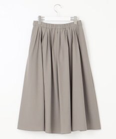 J.PRESS LADIES 【洗える】ソフトブロード ランダムタック スカート