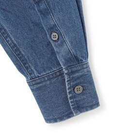 23区 【洗える】23区DENIM ライトダンガリー シャツ