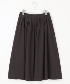 J.PRESS LADIES 【洗える】ソフトブロード ランダムタック スカート