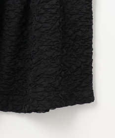 #Newans 【金子綾さんインスタライブご紹介アイテム】（セットアップ可能）ふくれジャガード ペプラムブラウス