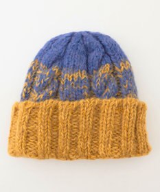 J.PRESS YORK STREET 【UNISEX】ハンドメイド フィッシャーマン ニットキャップ