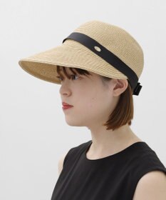 TOCCA 【UV98%以上カット・吸水速乾・抗菌防臭・洗える・サイズ調整可】BACK RIBBON BRAID CAP キャップ