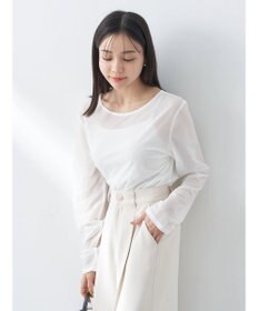 earth music&ecology シアーカットプルオーバー