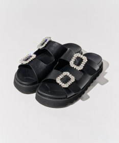 AMERICAN HOLIC ビジューフラットサンダル