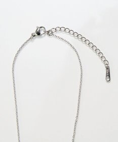 Phoebe 〈金属アレルギー対応〉グロッシーミニホースシューネックレス　シルバー　ステンレス/馬蹄/蹄鉄/ラッキーモチーフ/ギフト/プレゼント