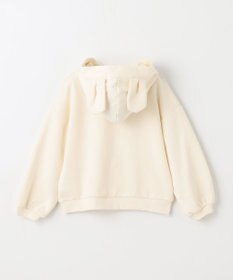 ANY KIDS フード付き ダンボール トレーナー