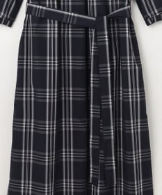 J.PRESS LADIES L 【洗える】コンパクトチェック ワンピース