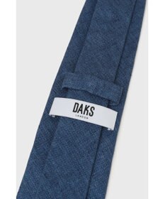DAKS VBCリネンウールサージ 3フォールドタイ