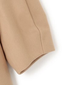 BEIGE， GABELLE / ミドル丈スタンドカラーウールコート