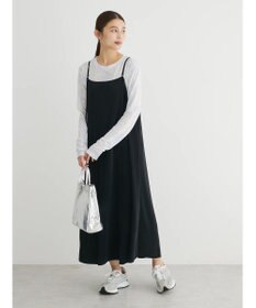 Green Parks クルーネックアソート柄シアープルオーバー