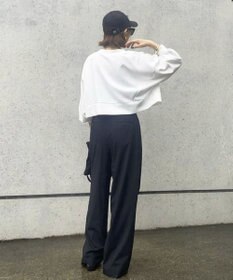 Green Parks ショート丈Ｖネックポンチプルオーバー