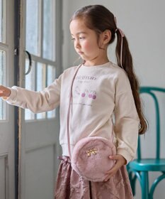 ANY KIDS フェイクファーポシェット