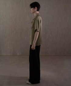 WEGO サテン刺繍シャツ（SS）