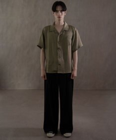 WEGO サテン刺繍シャツ（SS）