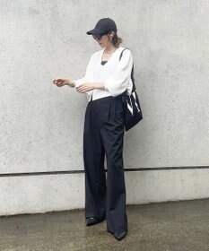 Green Parks ショート丈Ｖネックポンチプルオーバー