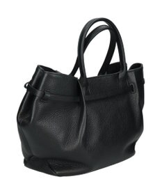 INTER-CHAUSSURES 【CHRISTIAN VILLA】シュリンクレザーハンドバッグ