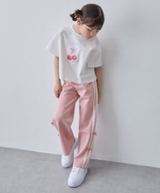 ANY KIDS 【洗濯機可能/速乾】ドライタッチ トラックパンツ