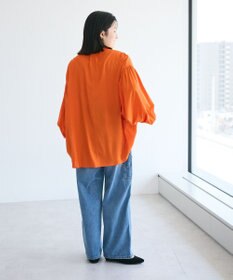 CRAFT STANDARD BOUTIQUE インド綿混パフスリーブシャツ