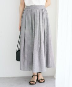YECCA VECCA タックフレアスカート