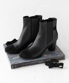 TOCCA RIBBON SIDEGORE BOOTS リボンが外せる2WAYブーツ