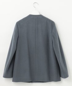 J.PRESS LADIES L ショートビーバー ノーカラーコート