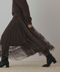 GRACE CONTINENTAL イレギュラ－チュ－ルスカート