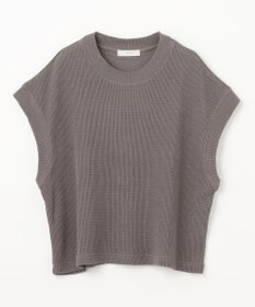 ANY 【洗濯機可】フレンチスリーブニットソー