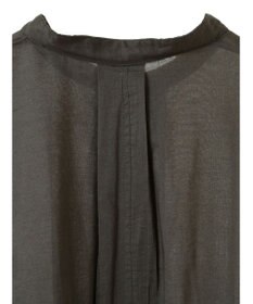 CRAFT STANDARD BOUTIQUE インド綿混パフスリーブシャツ