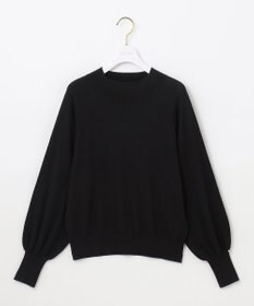 ANY SIS 【洗える】カシミヤブレンドパフ袖 ニット