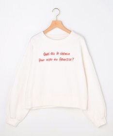 組曲 L 【先行予約・Flower Collection】クラシック裏毛 スウェット