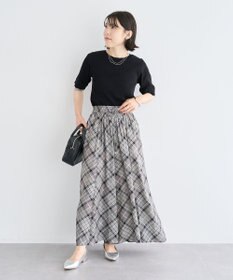 Green Parks サラフレワイドパンツ（柄）