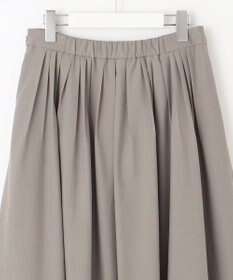 J.PRESS LADIES 【洗える】ソフトブロード ランダムタック スカート