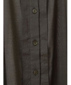 CRAFT STANDARD BOUTIQUE インド綿混パフスリーブシャツ