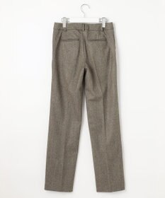 J.PRESS LADIES 【セットアップ対応】ウールストレッチツイード ストレート パンツ