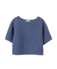 earth music&ecology ホイップ風ジャガードプルオーバー