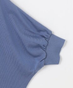 自由区 【カタログ掲載・接触冷感・UVケア・洗える】ドレーピードルマンスリーブ ニットソー