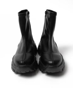 WEGO 厚底スニーカーソールショートブーツ