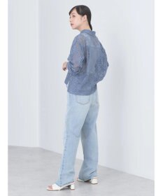 earth music&ecology レースショートシャツ